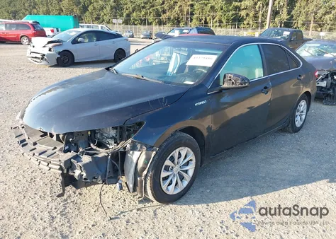 2016 Toyota Camry Hybrid Le из США, поврежденный, VIN 4T1BD1FK2GU192418